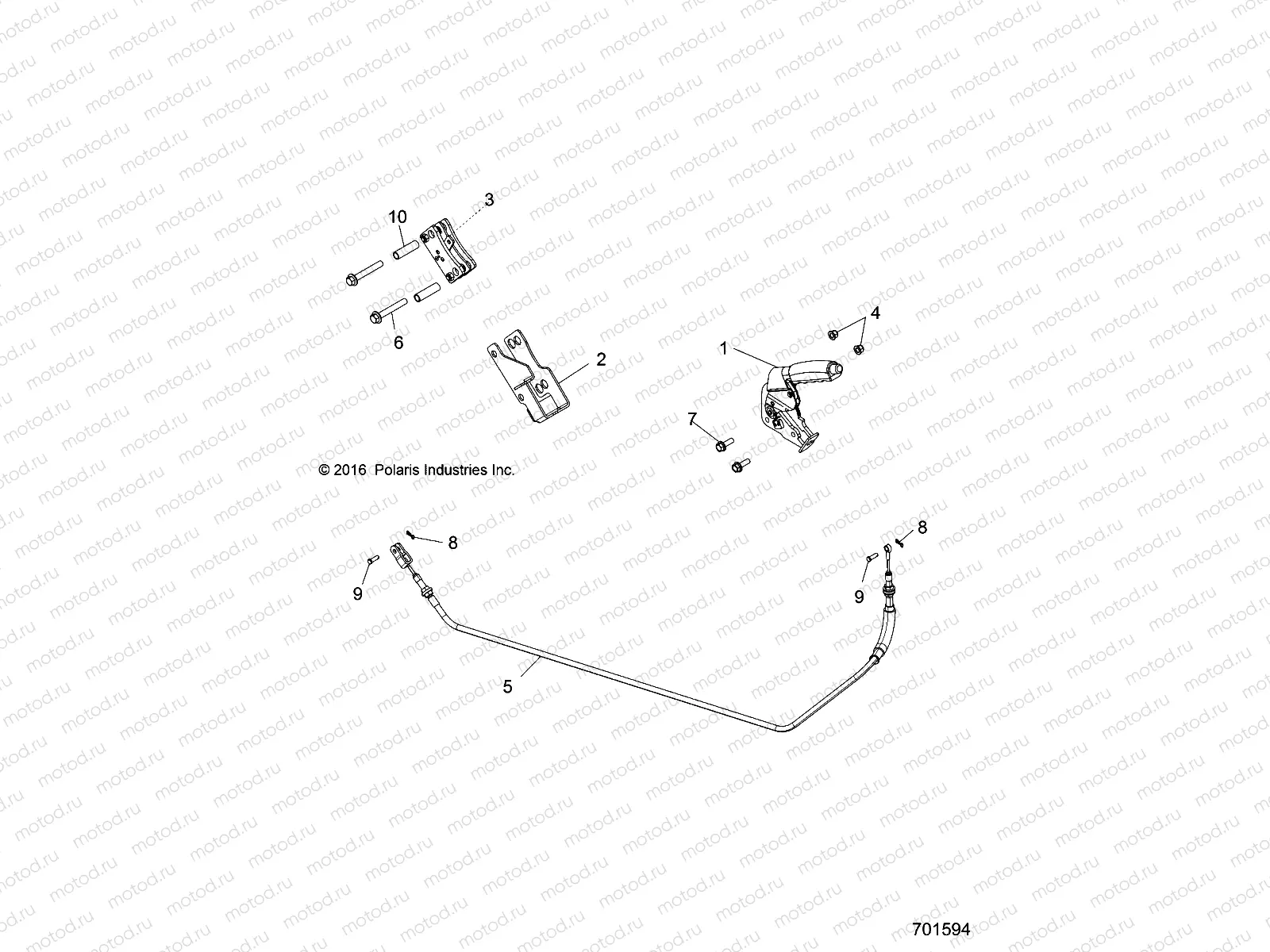 BRAKES | BRAKES, PARKING - R17RTED1F1/SD1C1 (701594)
