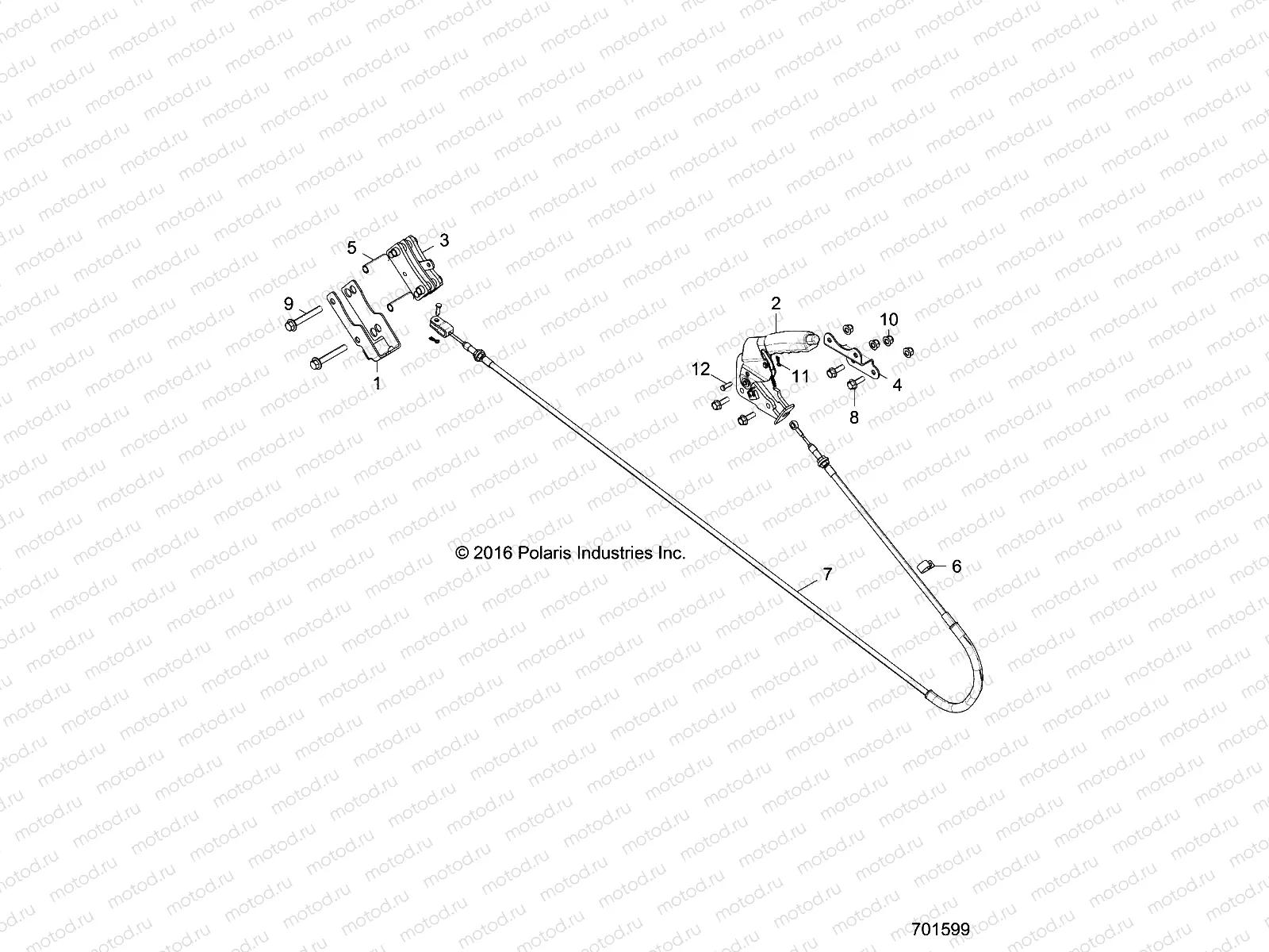 BRAKES | BRAKES, PARKING - Z17VBS87C2/CB/E87F2 (701599)