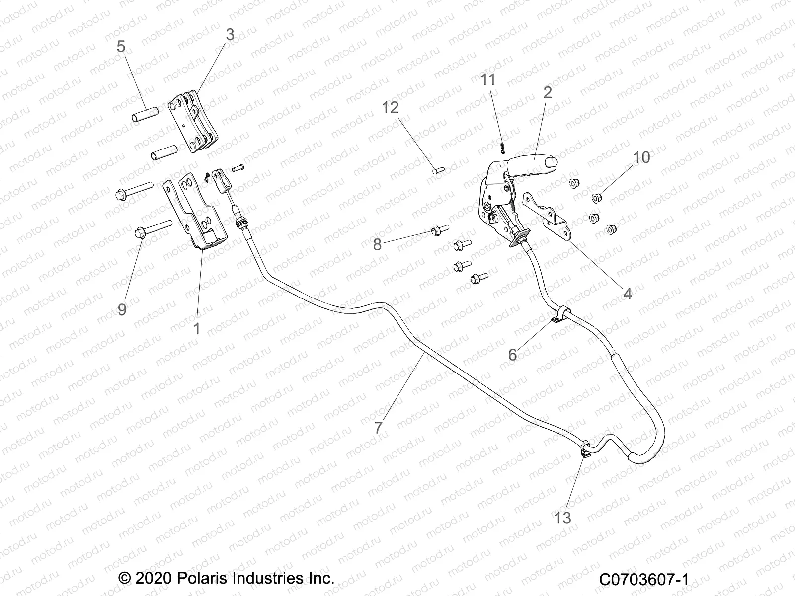 BRAKES | BRAKES, PARKING - Z21ASE99F5/S99C5 (C0703607-1)