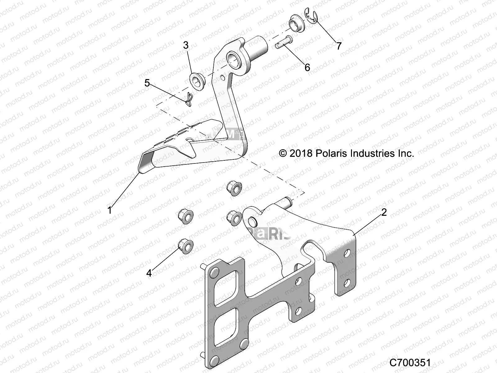 BRAKES | BRAKES, PEDAL and MASTER CYLINDER - Z22CHA57A2/K2 (C700351)