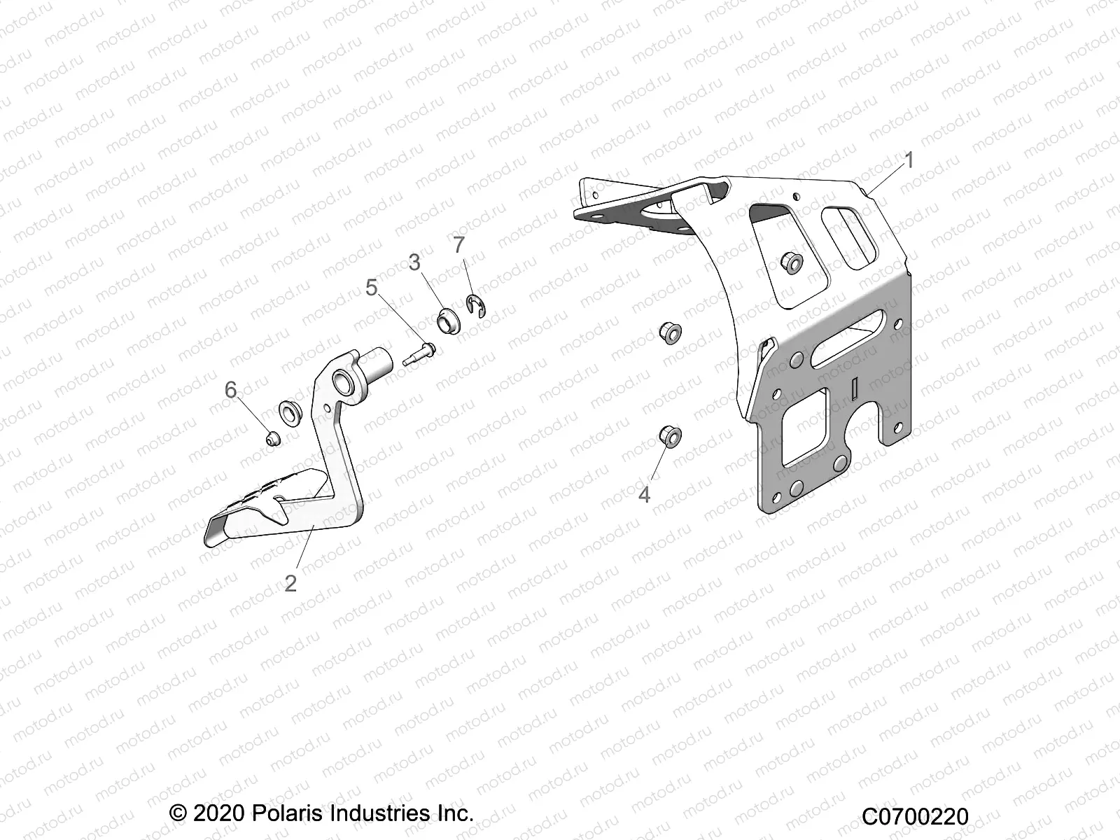 BRAKES | BRAKES, PEDAL - G21GMH99AL/BL (C0700220)