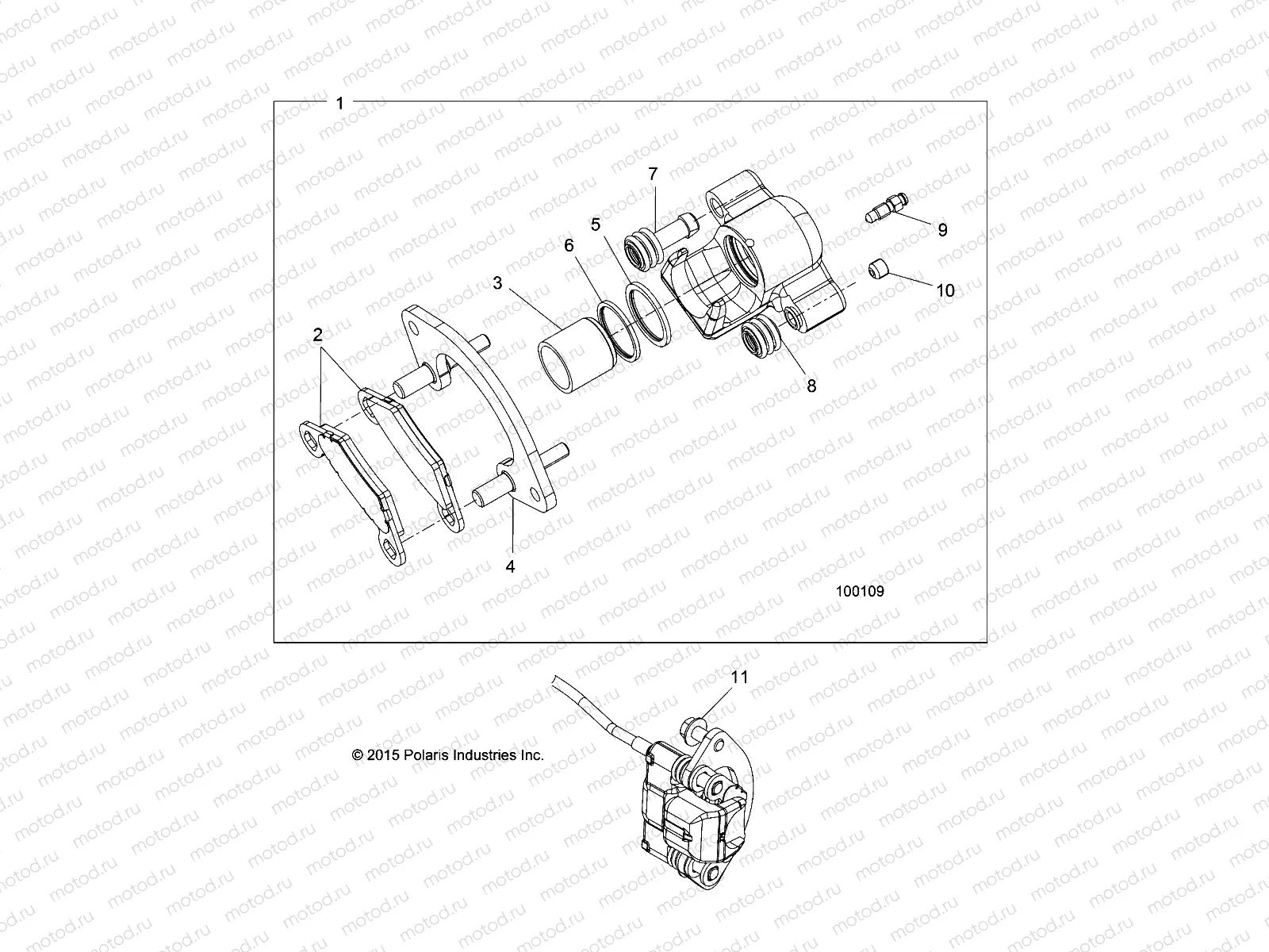 BRAKES | BRAKES, REAR CALIPER - A16SXM95AL