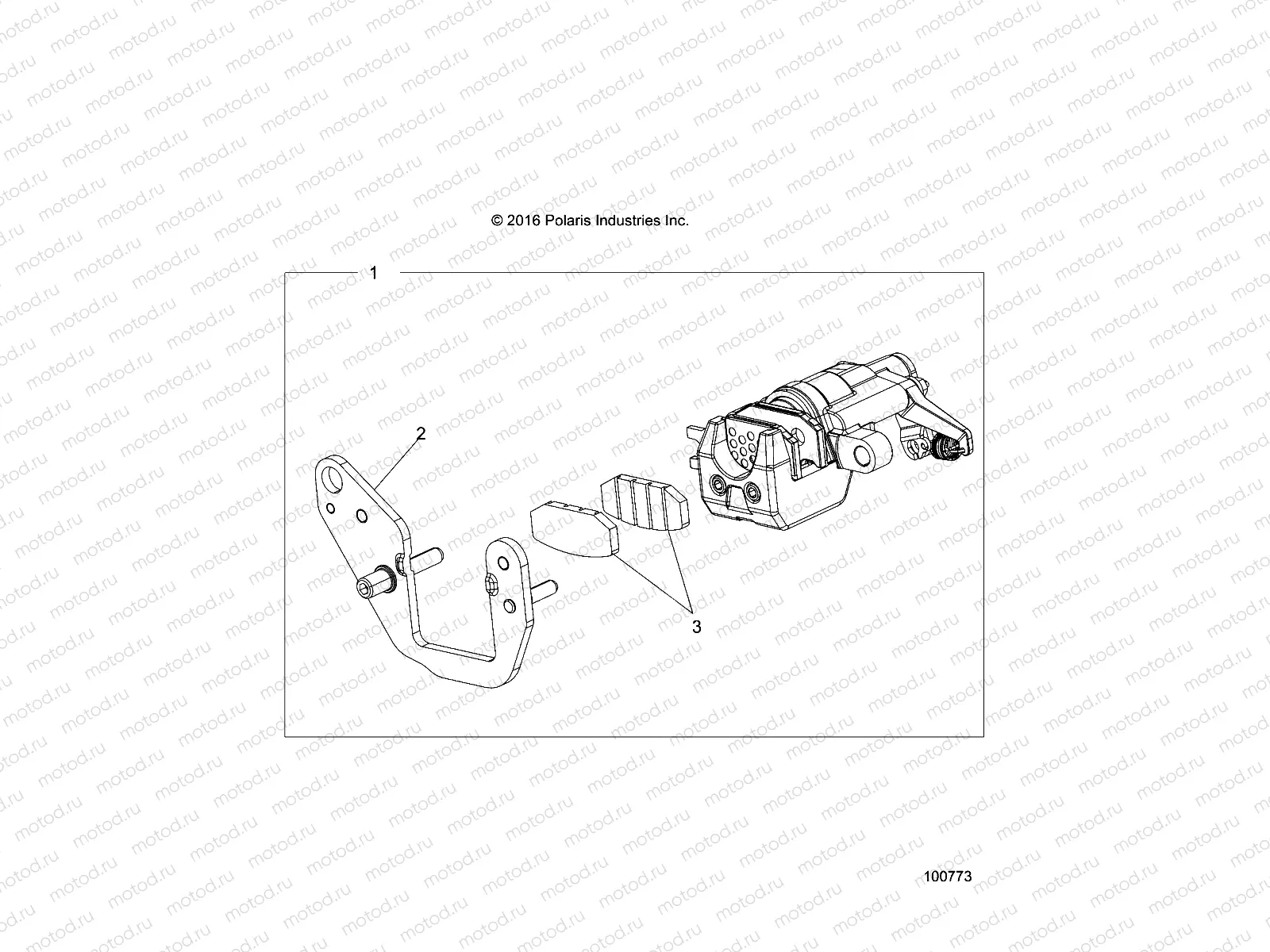 BRAKES | BRAKES, REAR CALIPER - A17HAA15N7 (100773)