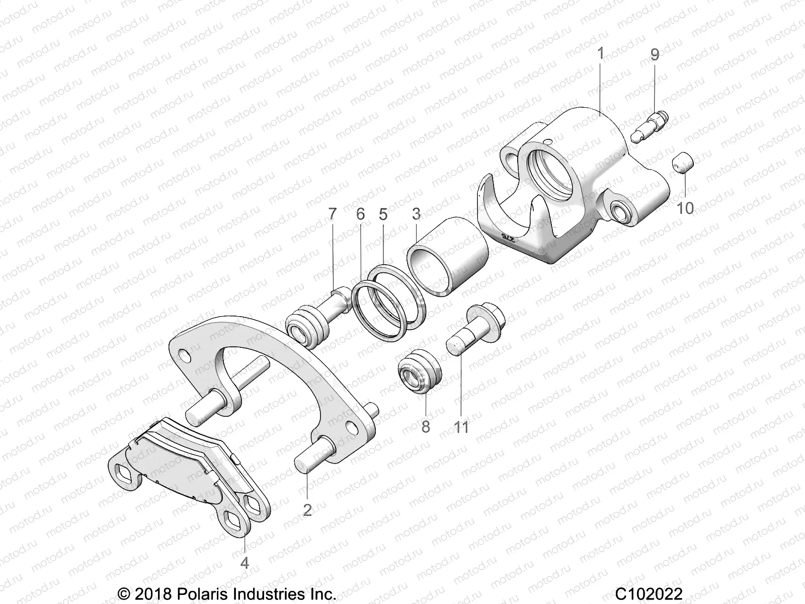 BRAKES | BRAKES, REAR CALIPER - A19SXD95B9/SXE95BN/SXZ95BP