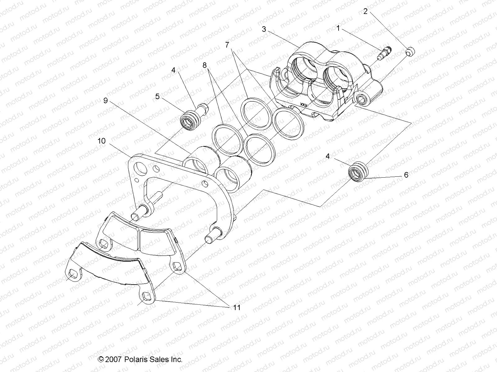 BRAKES | BRAKES, REAR CALIPER - R08WH68AG/AH/AK/AR (49RGRCALIPER08MVRS)