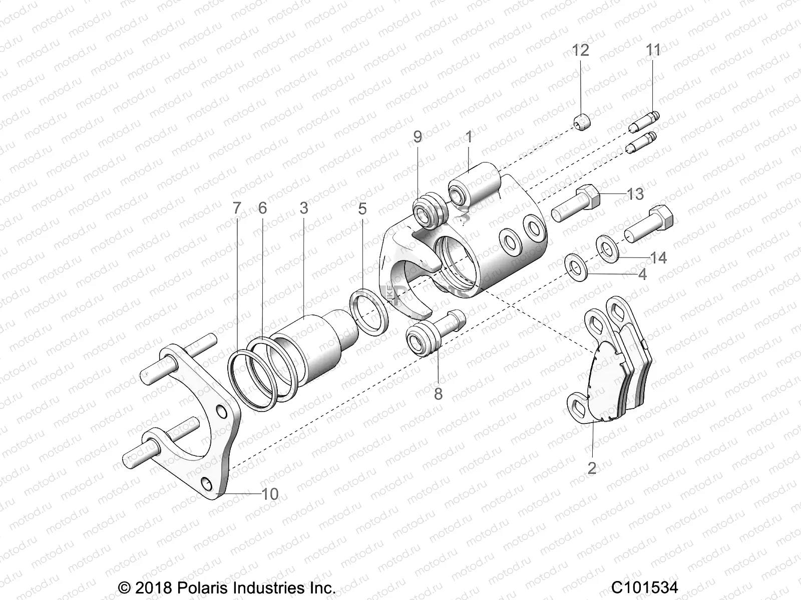 BRAKES | BRAKES, REAR CALIPERS - A19SEP57C1