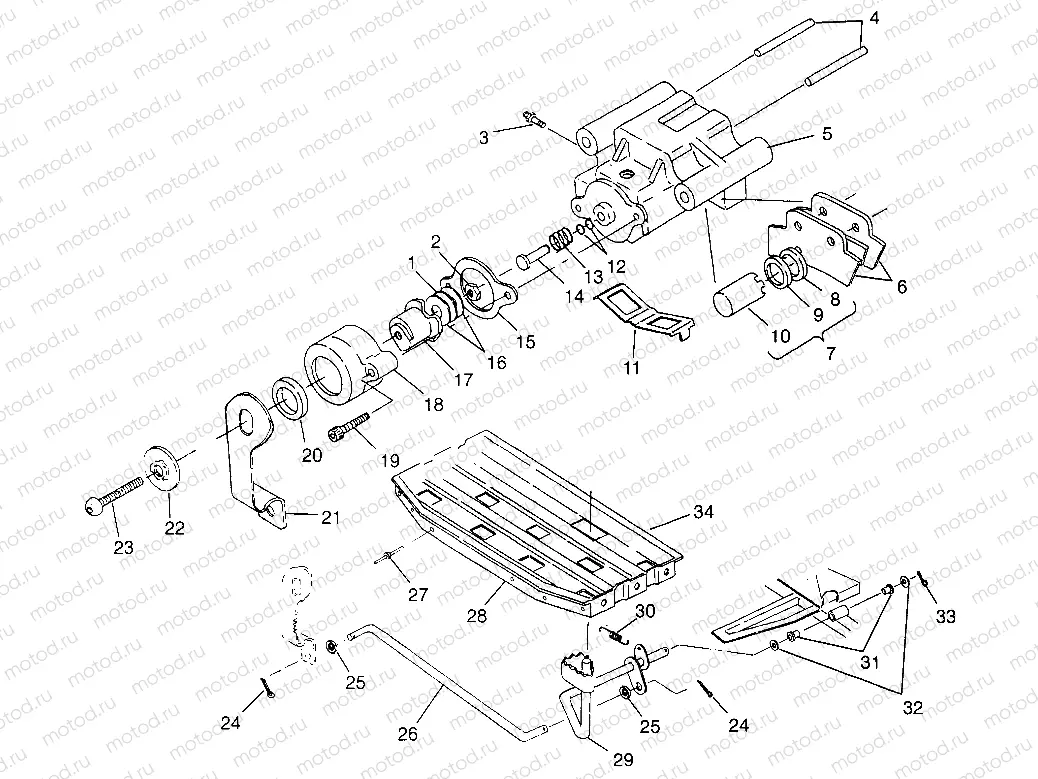 BRAKES | BRAKES, REAR - W968540 (4935863586C004)
