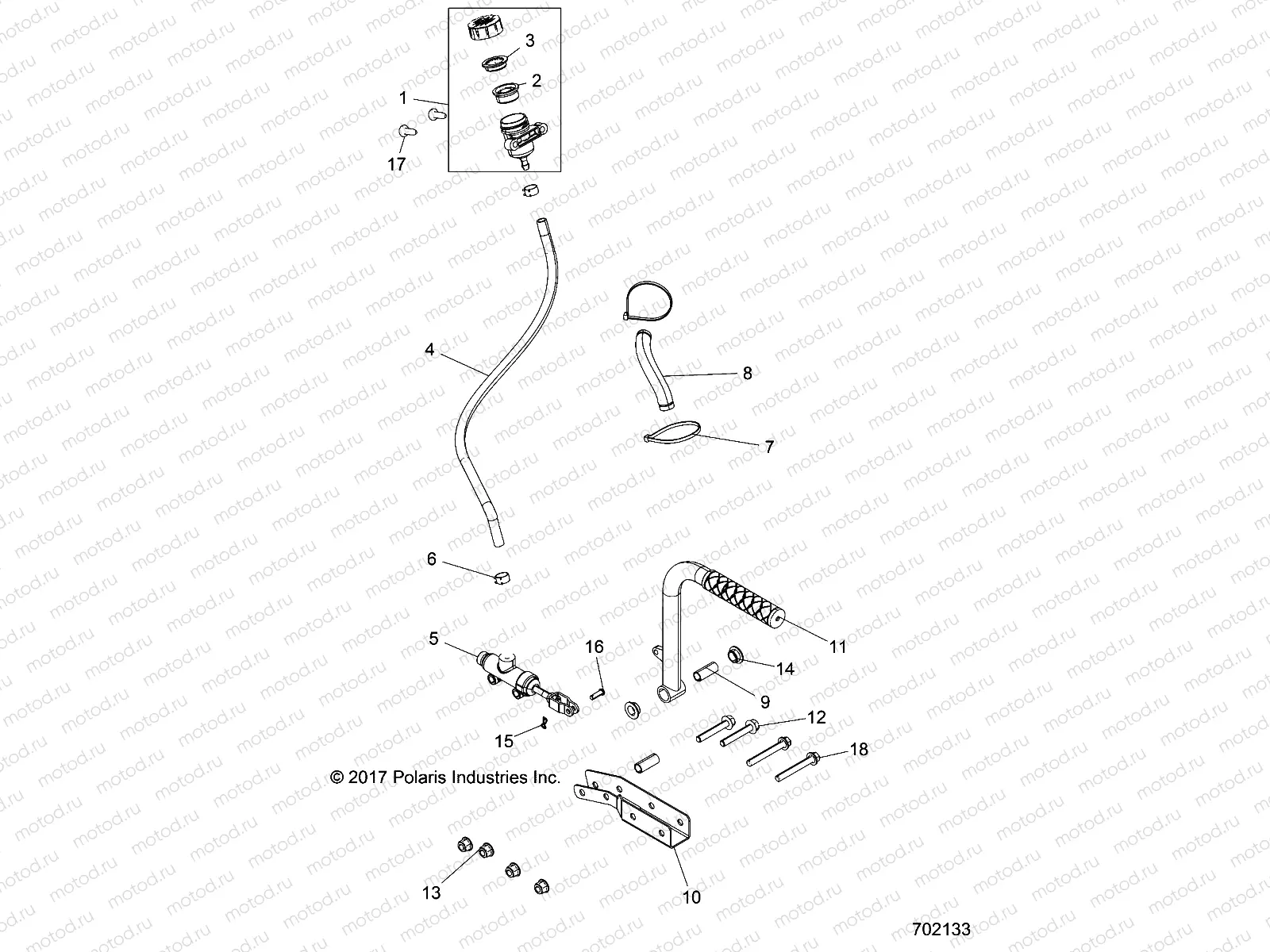 BRAKES | BRAKES, SECONDARY BRAKE - Z18VDS92CF/CU (702133)
