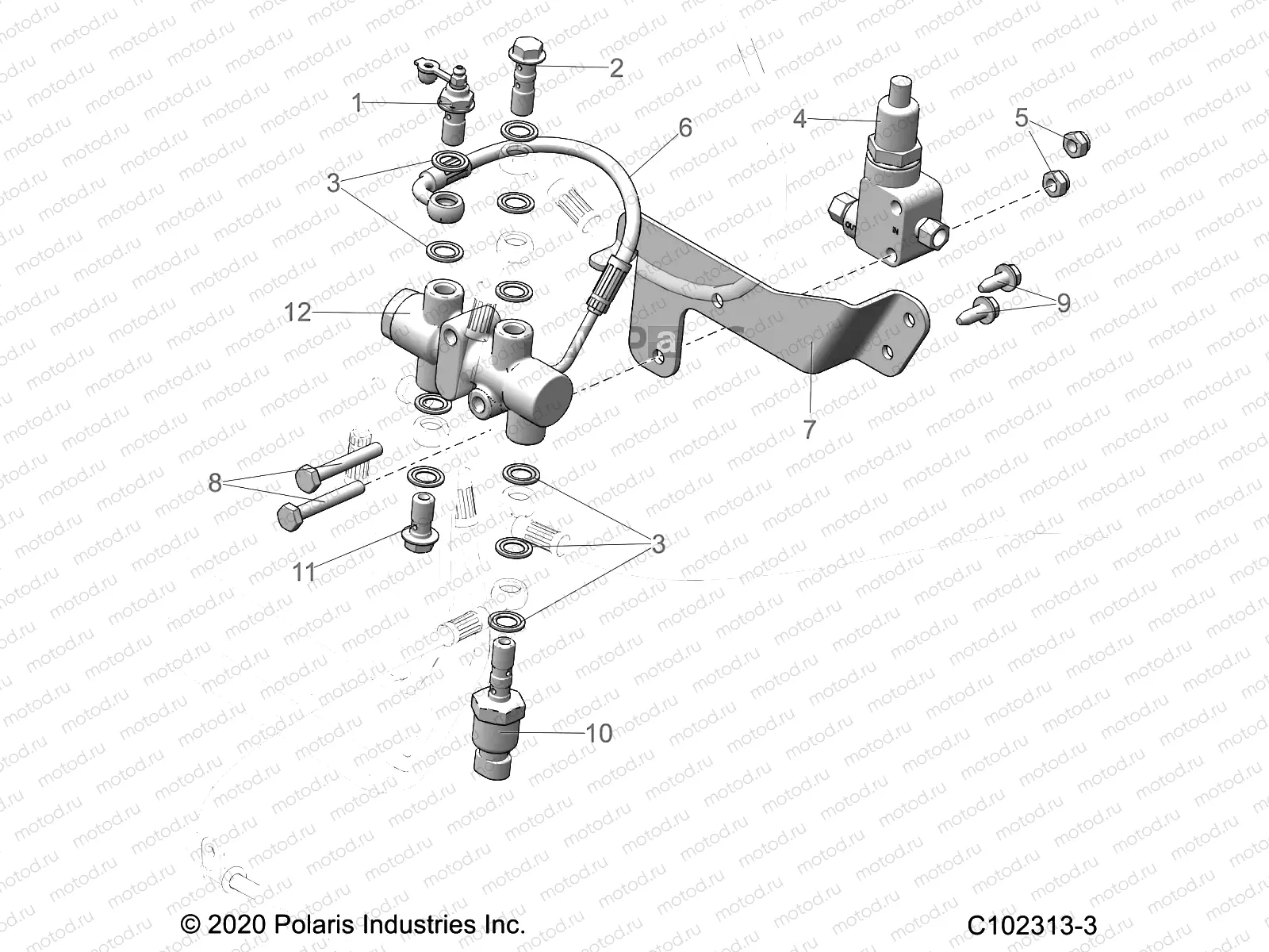 BRAKES | BRAKES, VALVE SYSTEM - A23SEE57P2/PL (C102313-3)