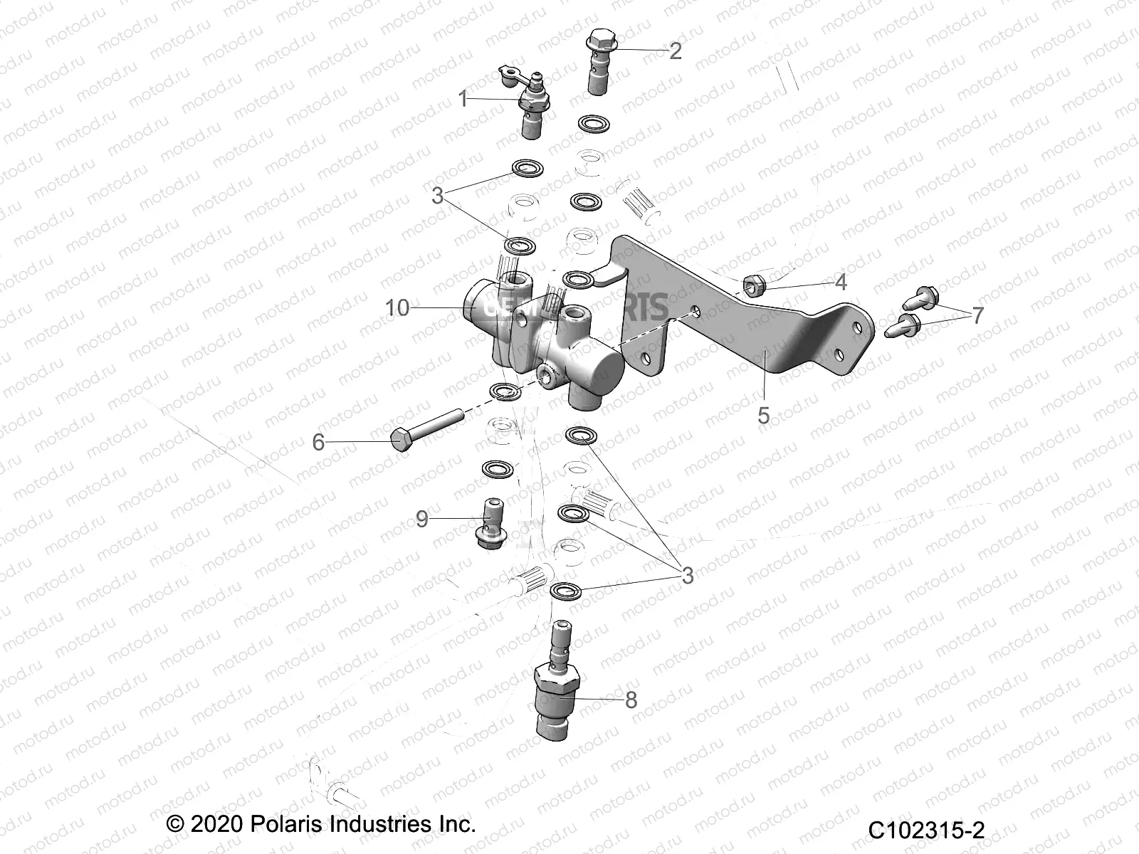BRAKES | BRAKES, VALVE SYSTEM - A23SHE57FS/S57FS/CS/CP (C102315-2)