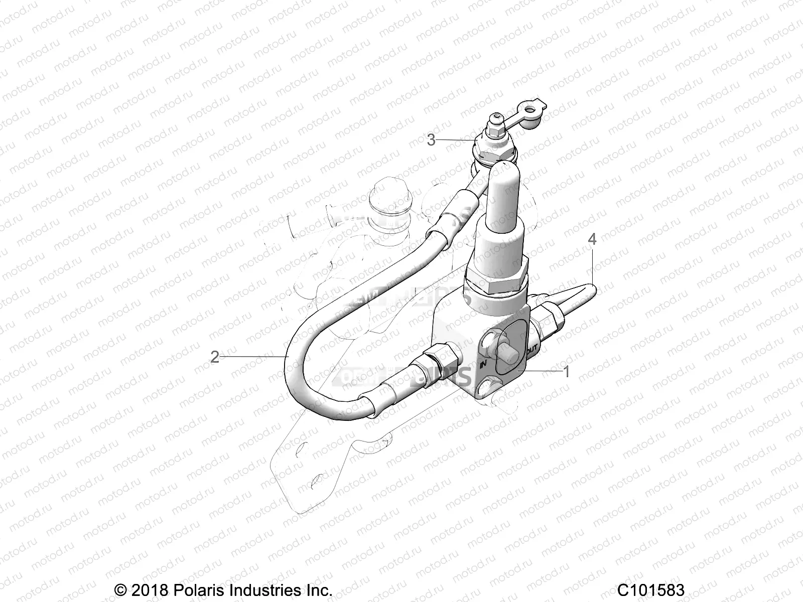 BRAKES | BRAKES, VALVE SYSTEM REDUCING VALVE - A18SEP57C1 (C101583)