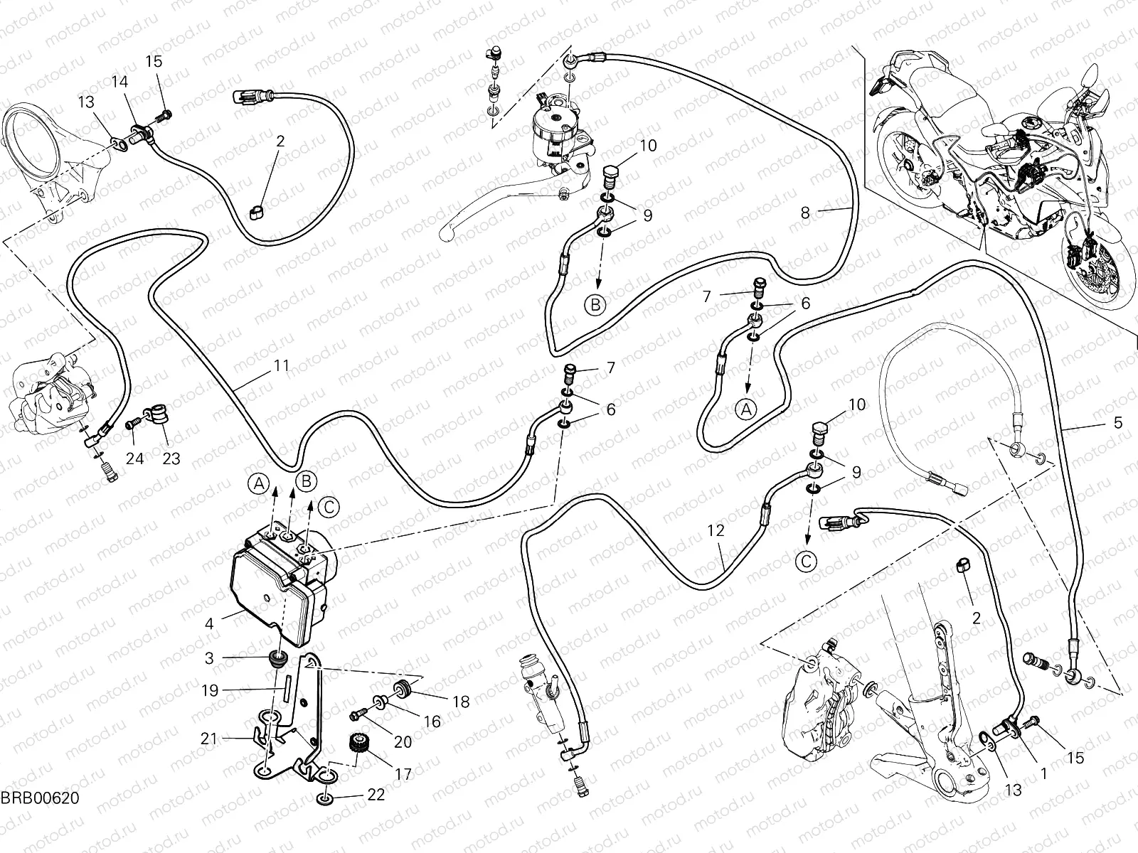 BRAKING SYSTEM ABS [MOD:MS1260SA]