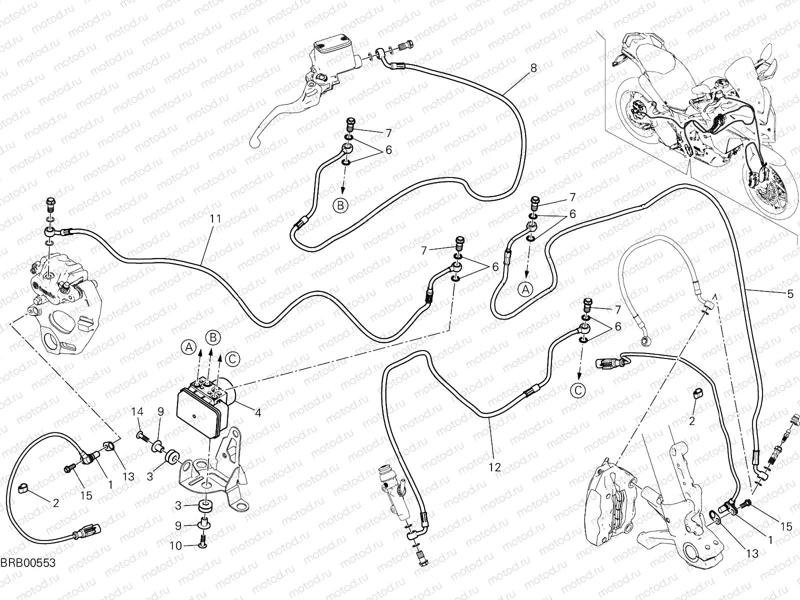 BRAKING SYSTEM ABS [MOD:MS950T]