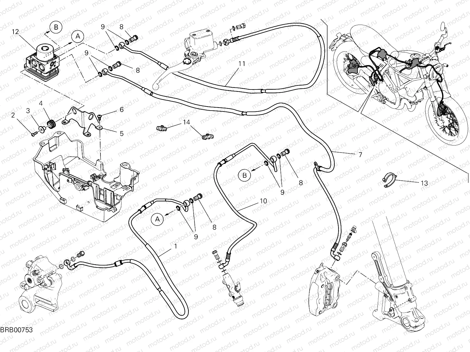 BRAKING SYSTEM ABS [MOD:SCR800NS]