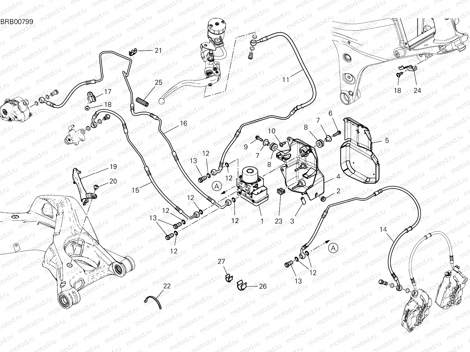 BRAKING SYSTEM ABS [MOD:SFV4 S]