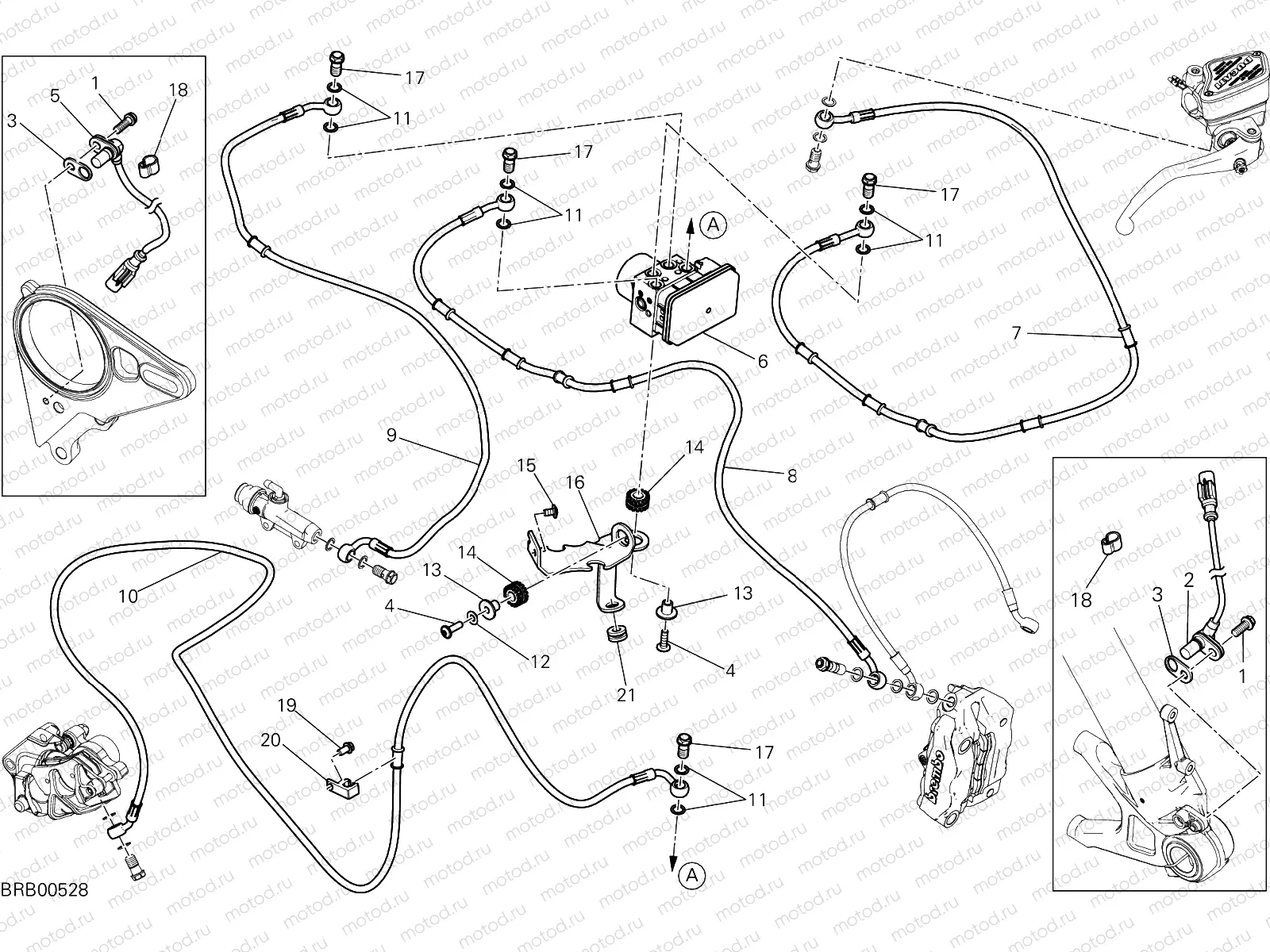 BRAKING SYSTEM ABS [MOD:XDIAVEL]
