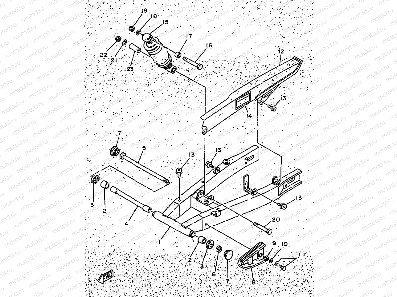 BRAS ARRIERE & SUSPENSION
