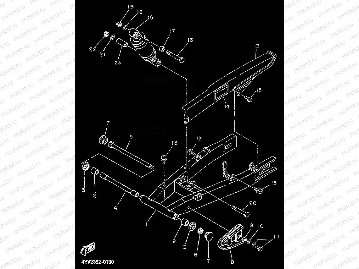 BRAS ARRIERE & SUSPENSION