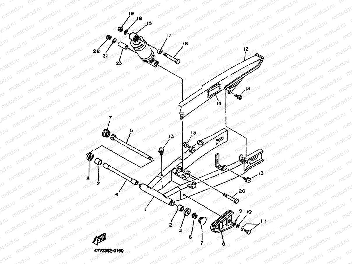 BRAS ARRIERE & SUSPENSION