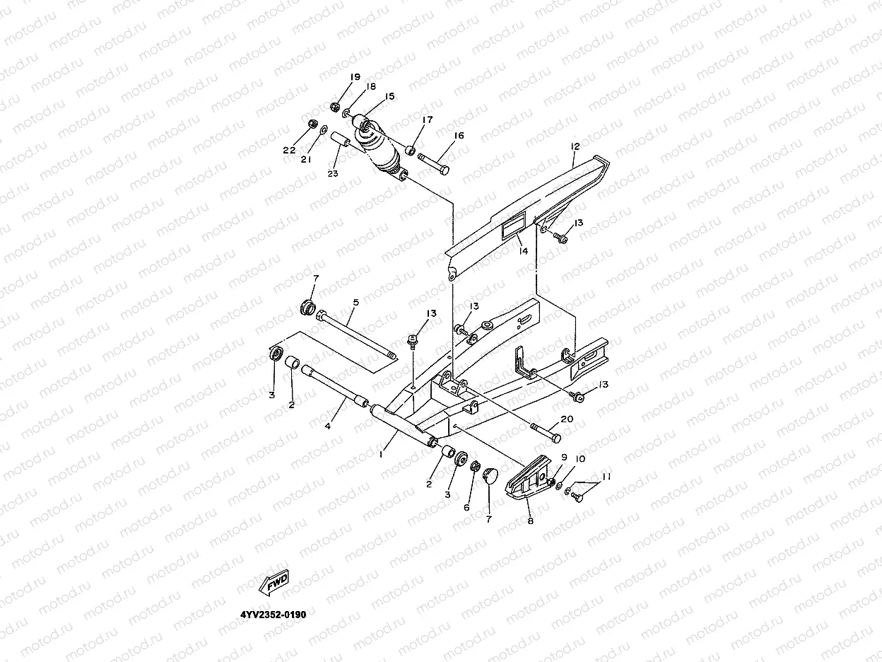 BRAS ARRIERE & SUSPENSION