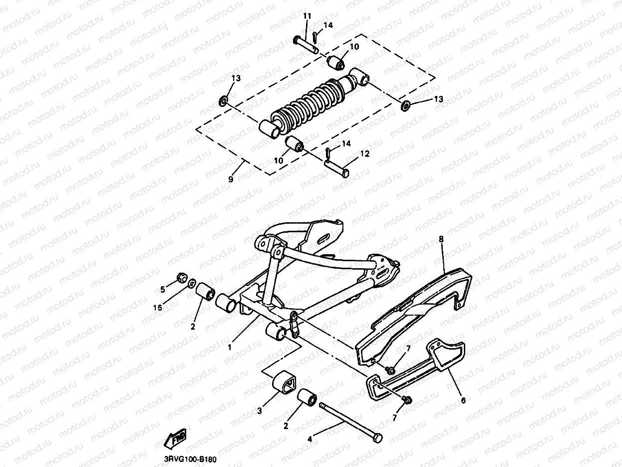 BRAS ARRIERE & SUSPENSION