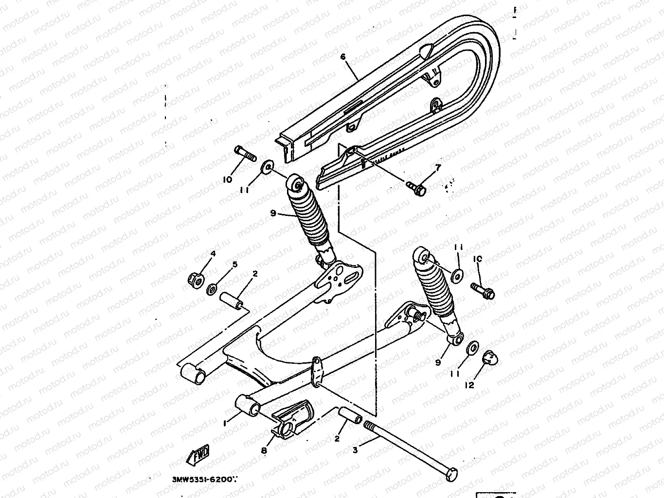 BRAS ARRIERE & SUSPENSION