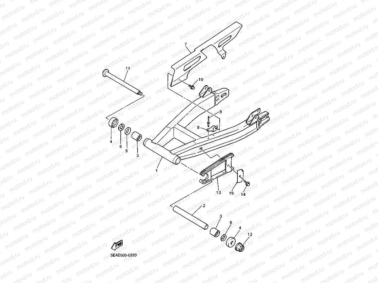 BRAS ARRIERE & SUSPENSION