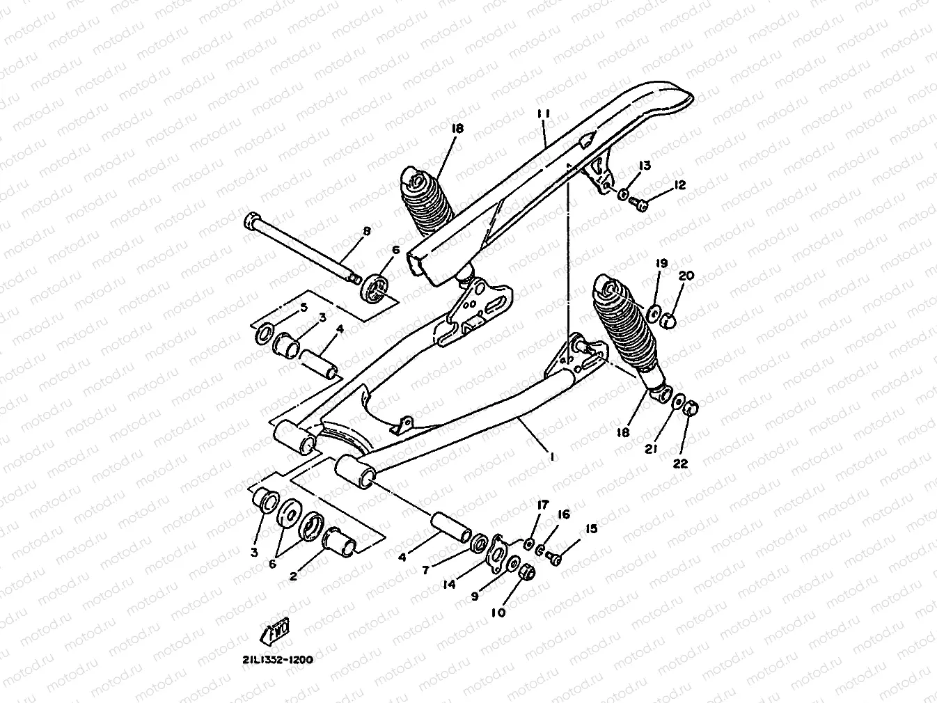 BRAZO TRASERO & SUSPENSION