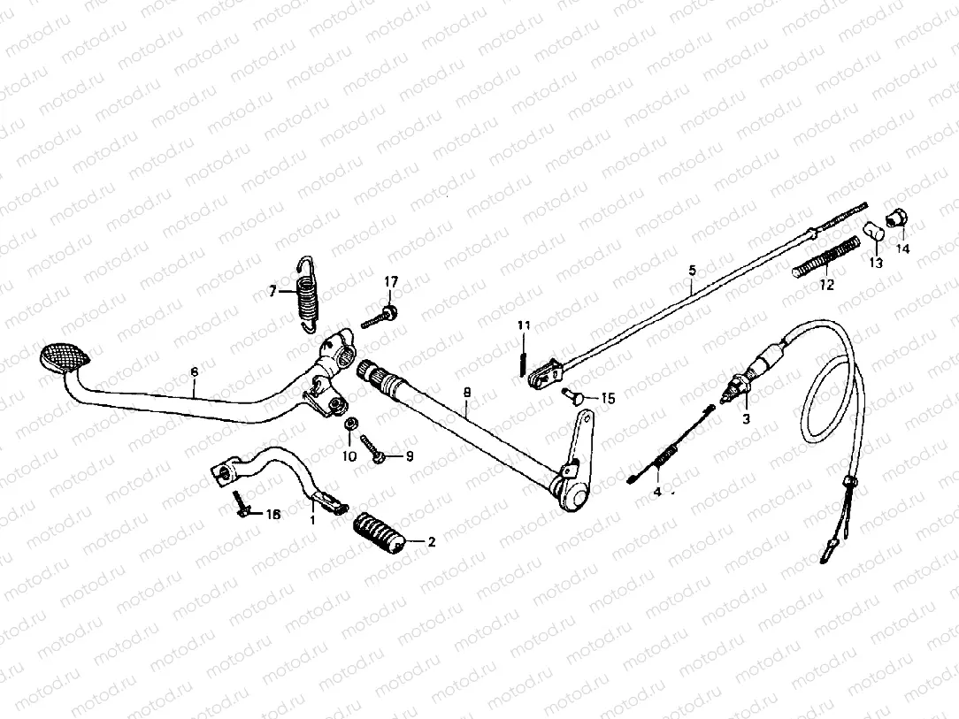 BREAJE PEDAL + CHANGE PEDAL