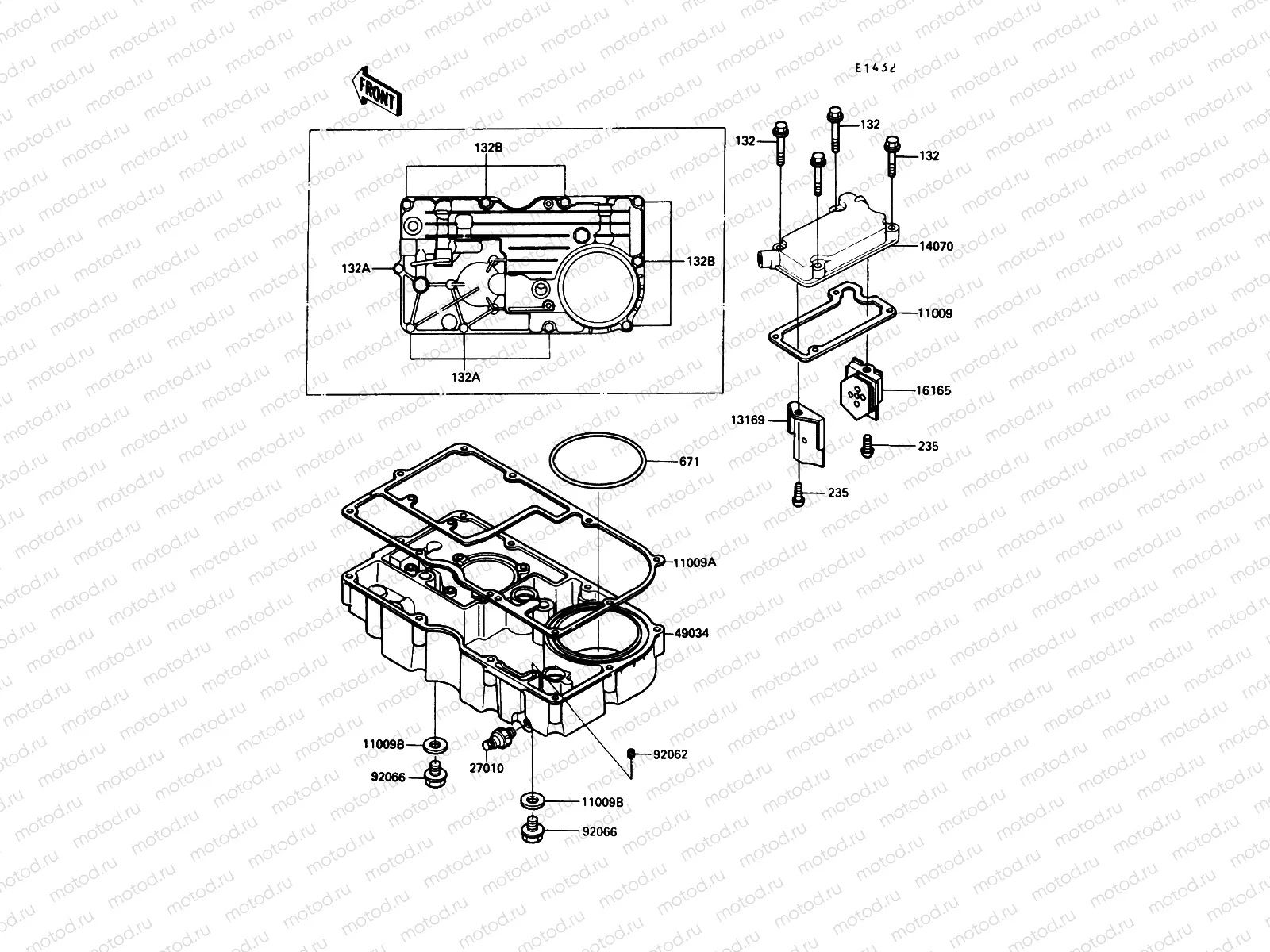 Breather Body/Oil Pan