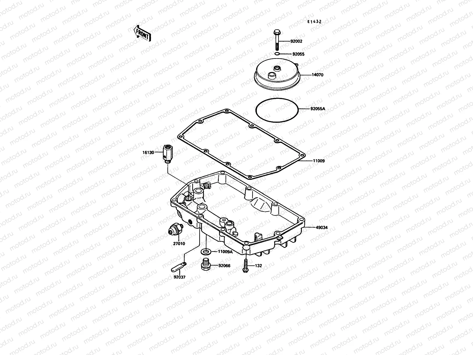 Breather Body/Oil Pan
