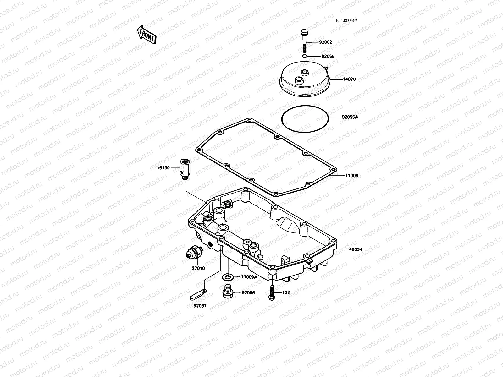Breather Body/Oil Pan