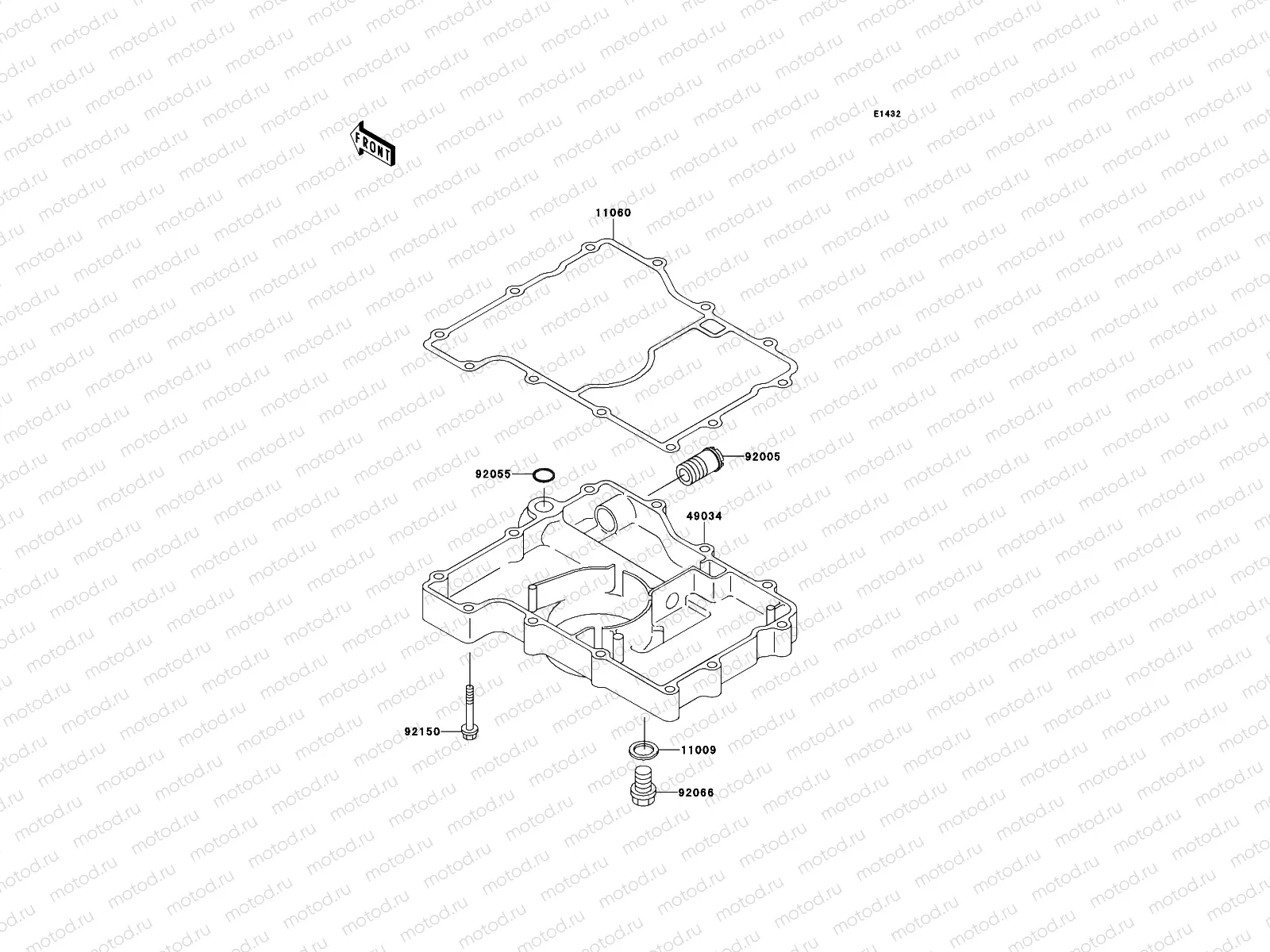 Breather Body/Oil Pan