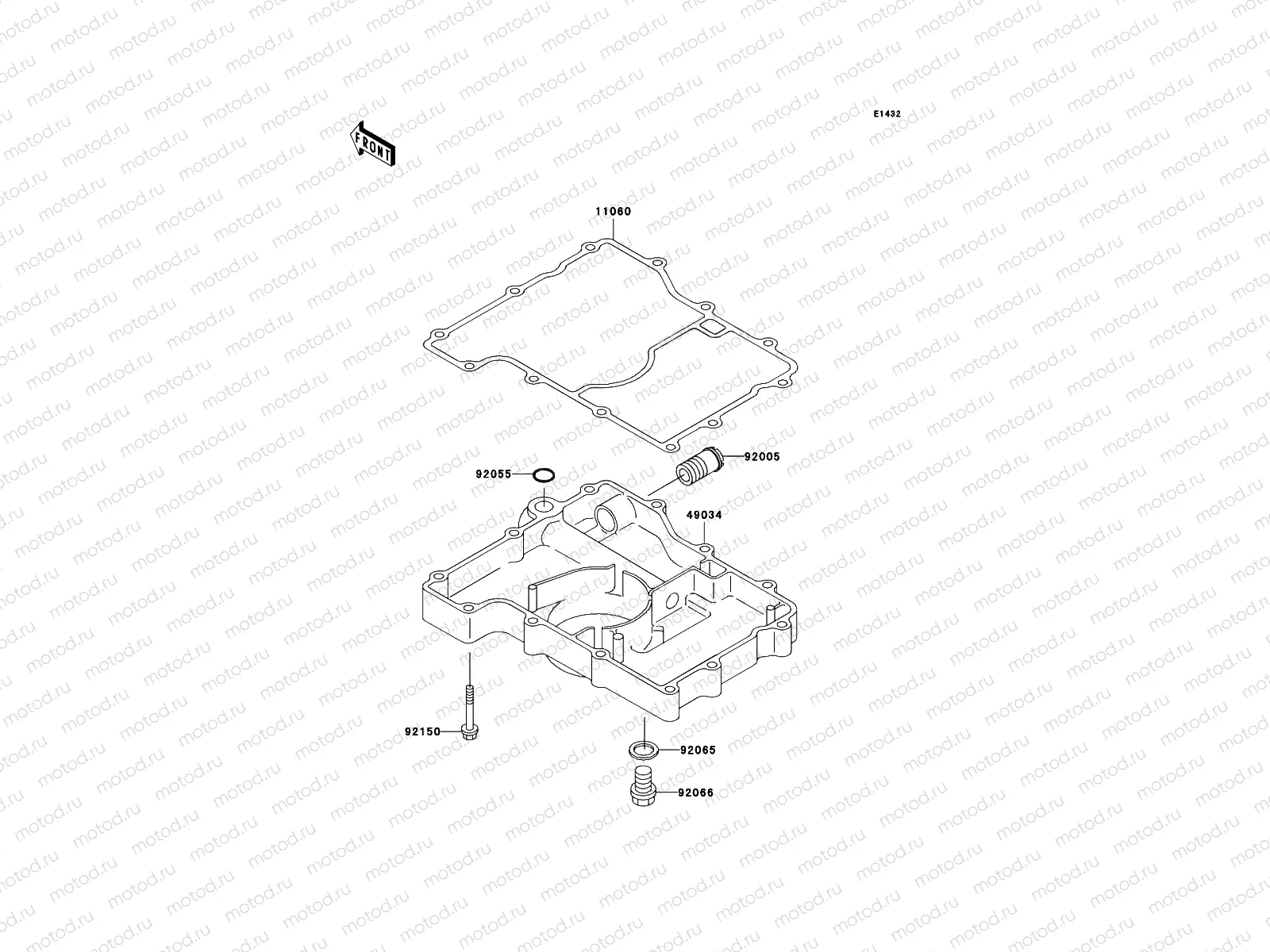 Breather Body/Oil Pan
