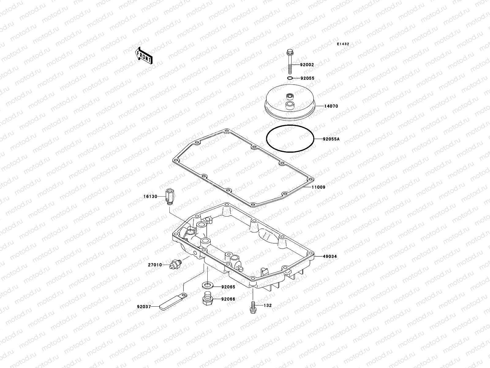 Breather Body/Oil Pan