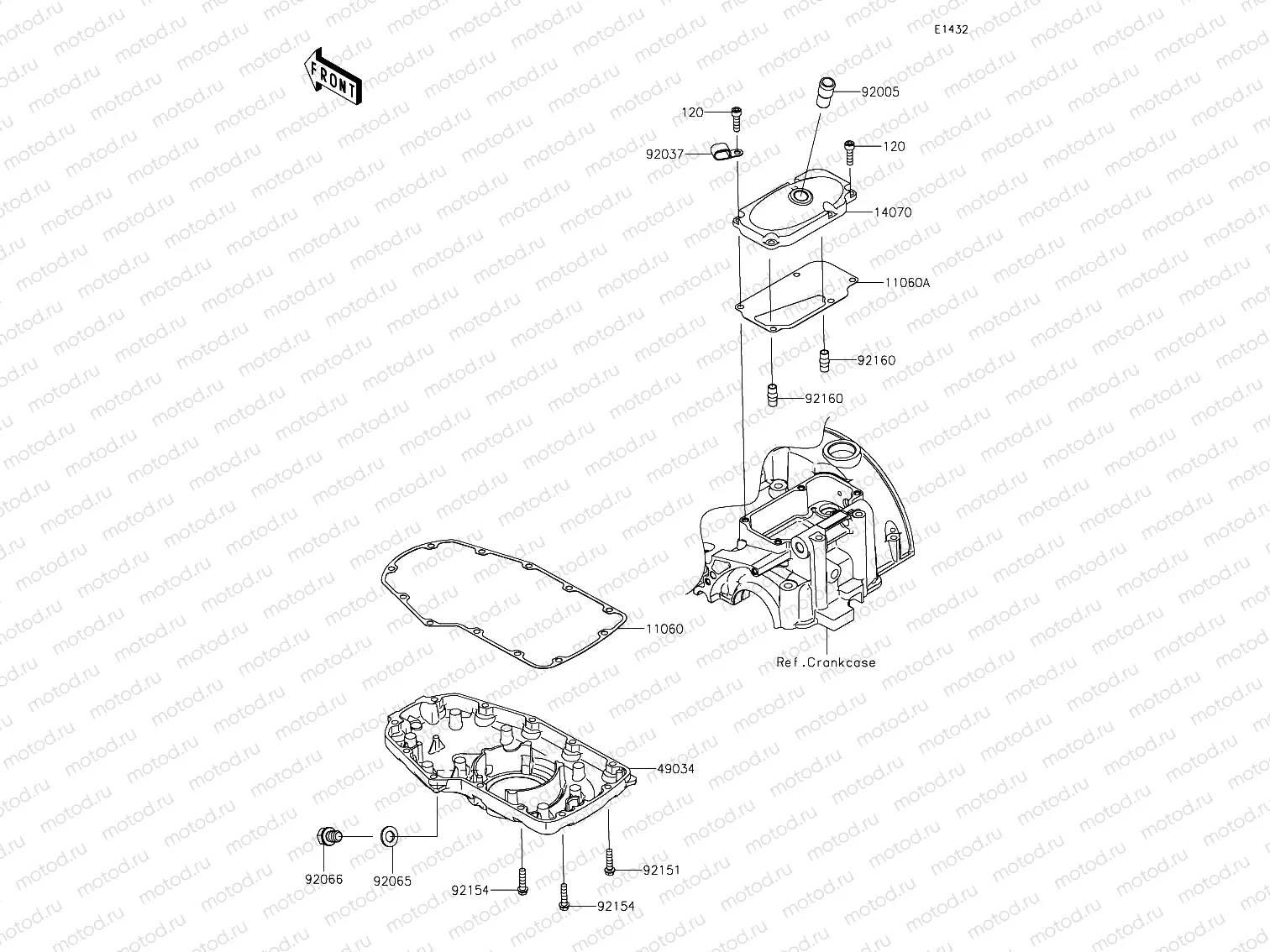 Breather Cover & Oil Pan