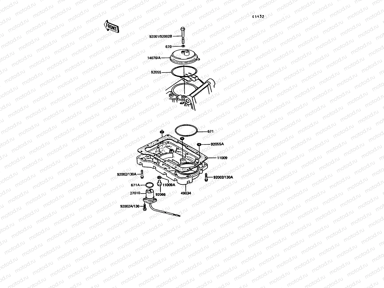 Breather Cover/Oil Pan
