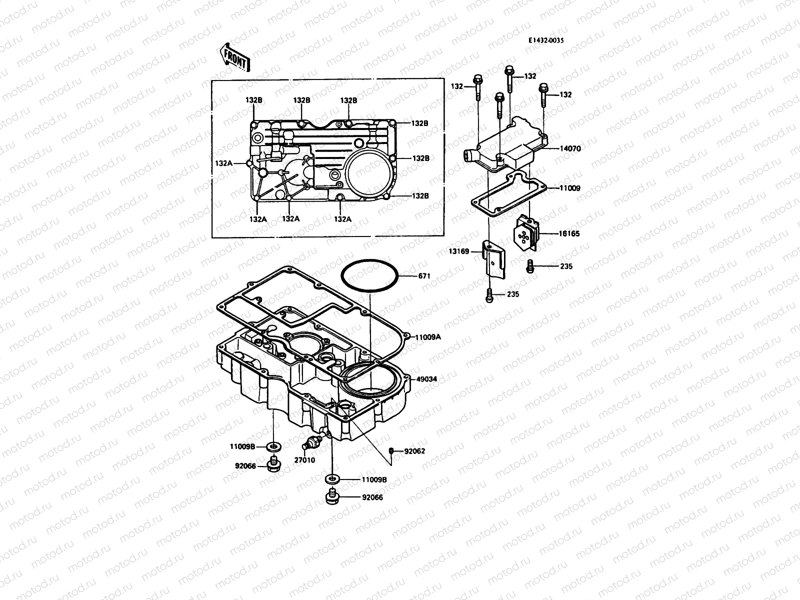 Breather Cover/Oil Pan
