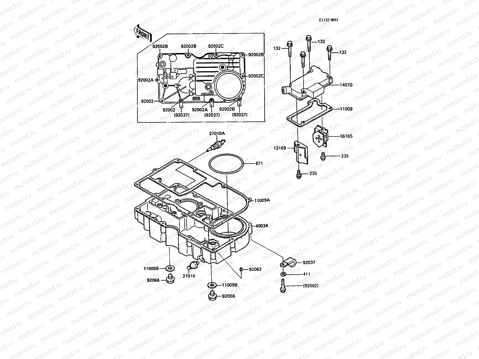 Breather Cover/Oil Pan