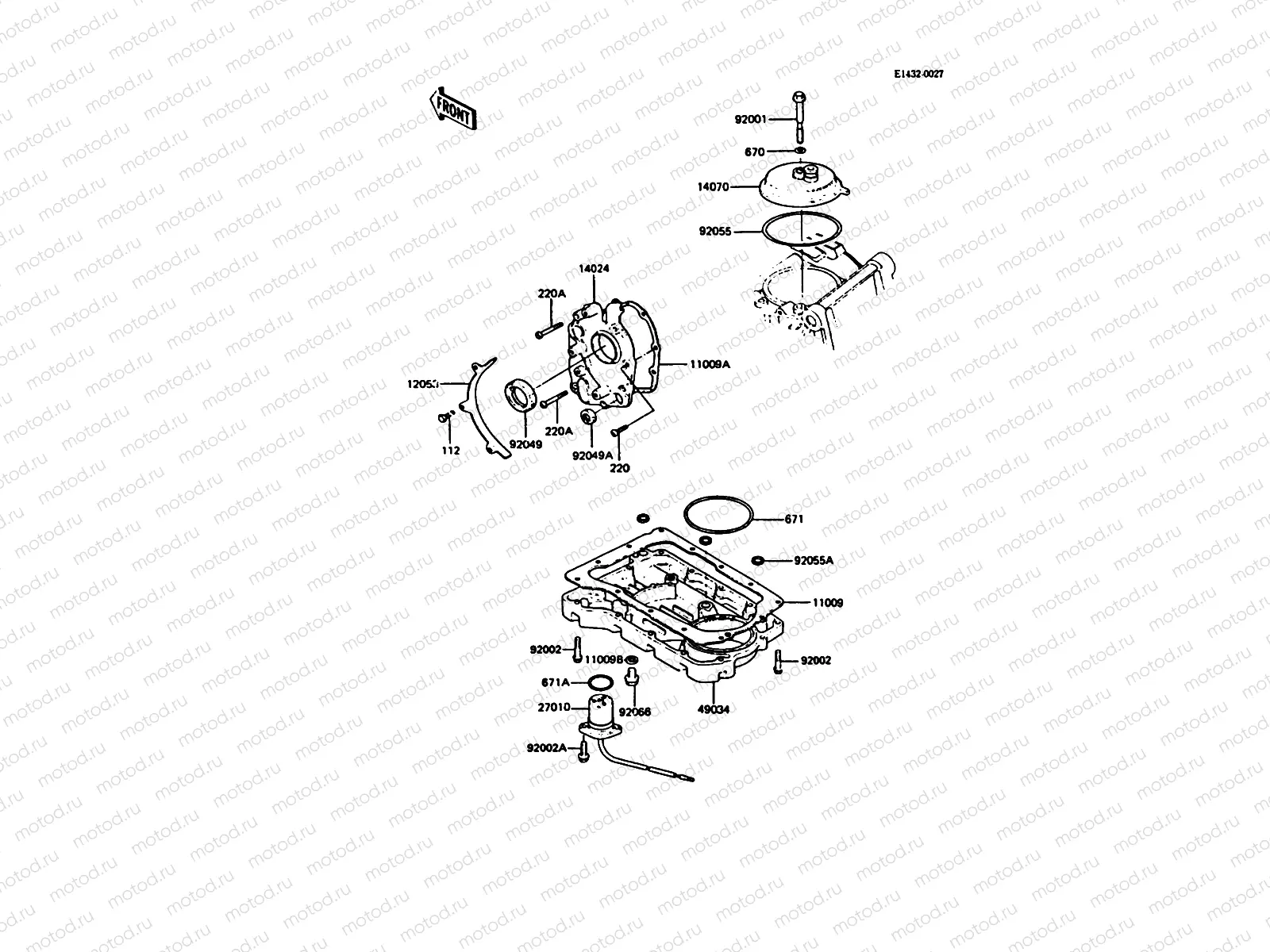 Breather Cover/Oil Pan