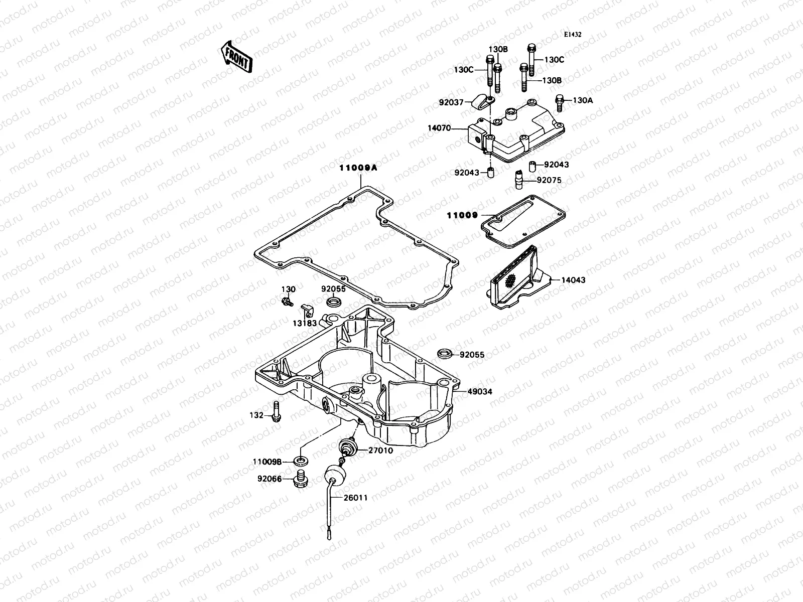 Breather Cover/Oil Pan