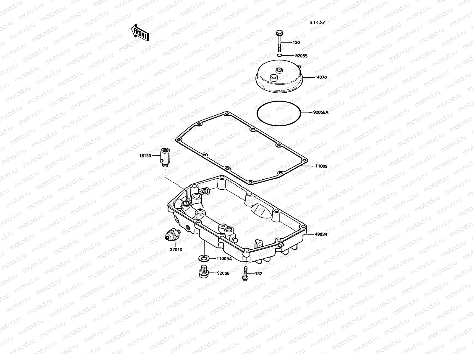 Breather Cover/Oil Pan