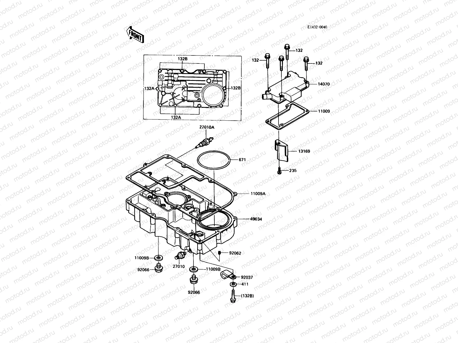 Breather Cover/Oil Pan