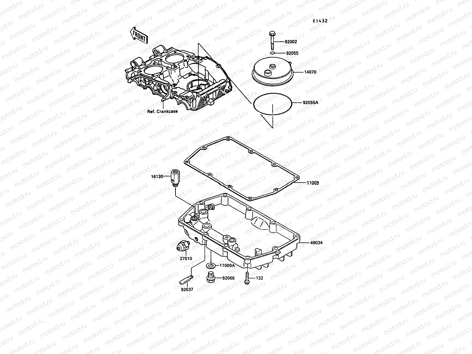 Breather Cover/Oil Pan