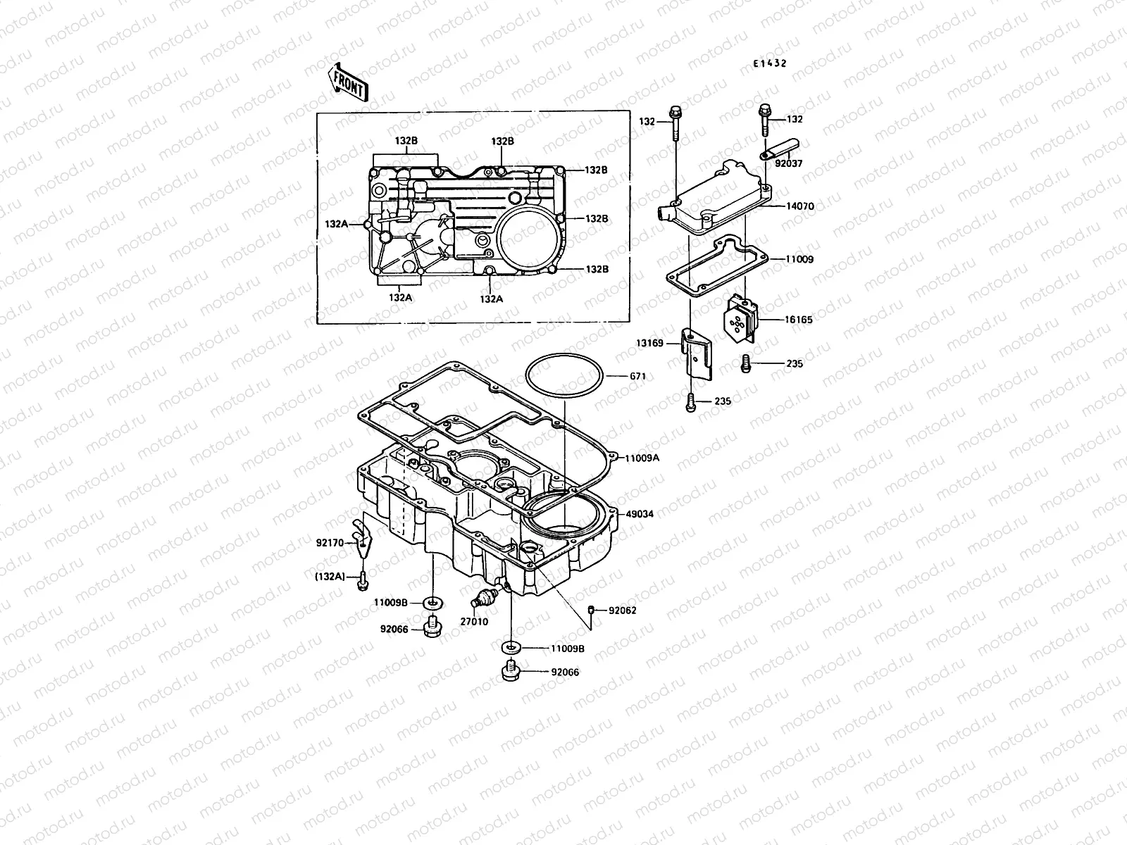 Breather Cover/Oil Pan