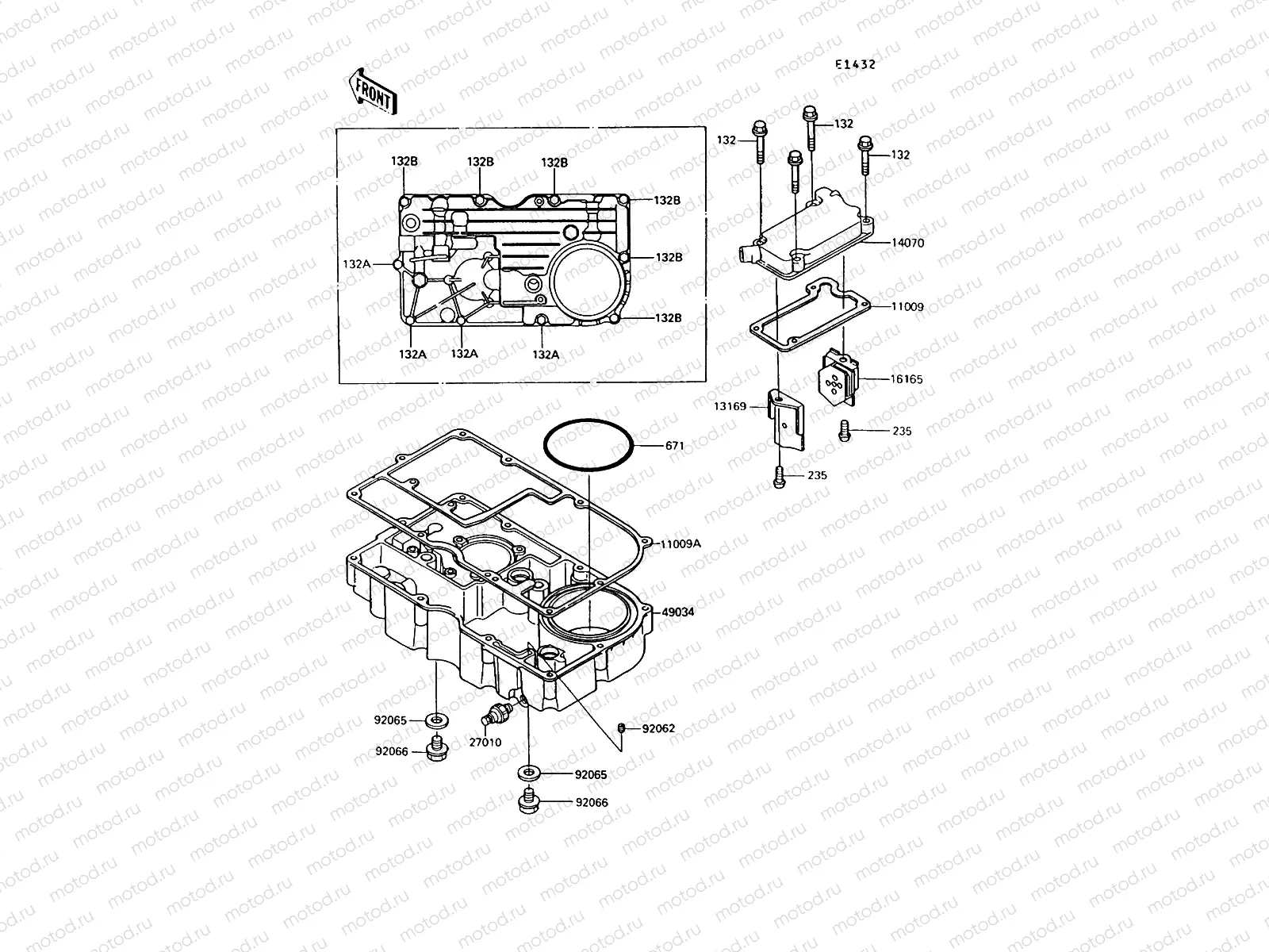 Breather Cover/Oil Pan