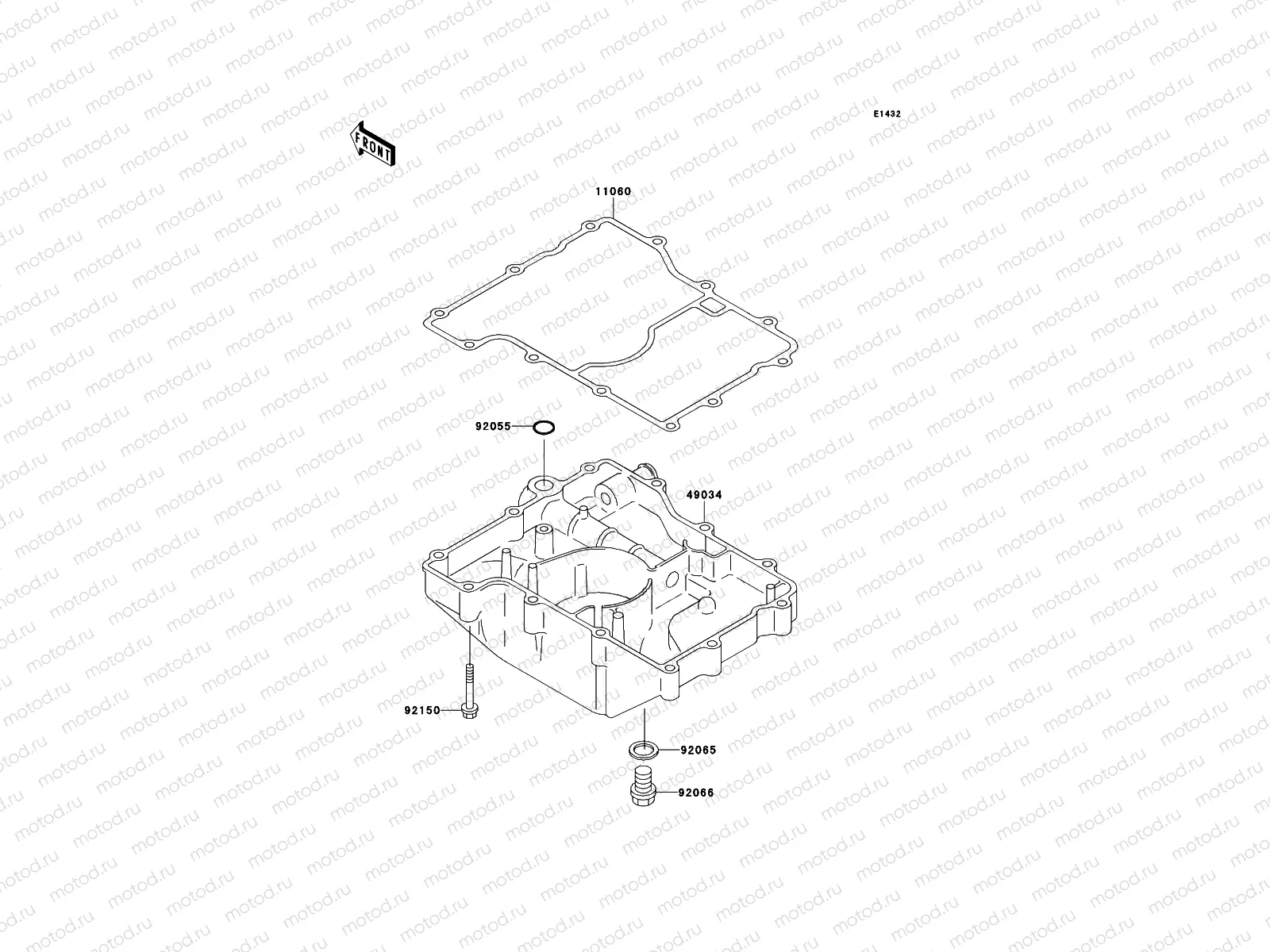 Breather Cover/Oil Pan
