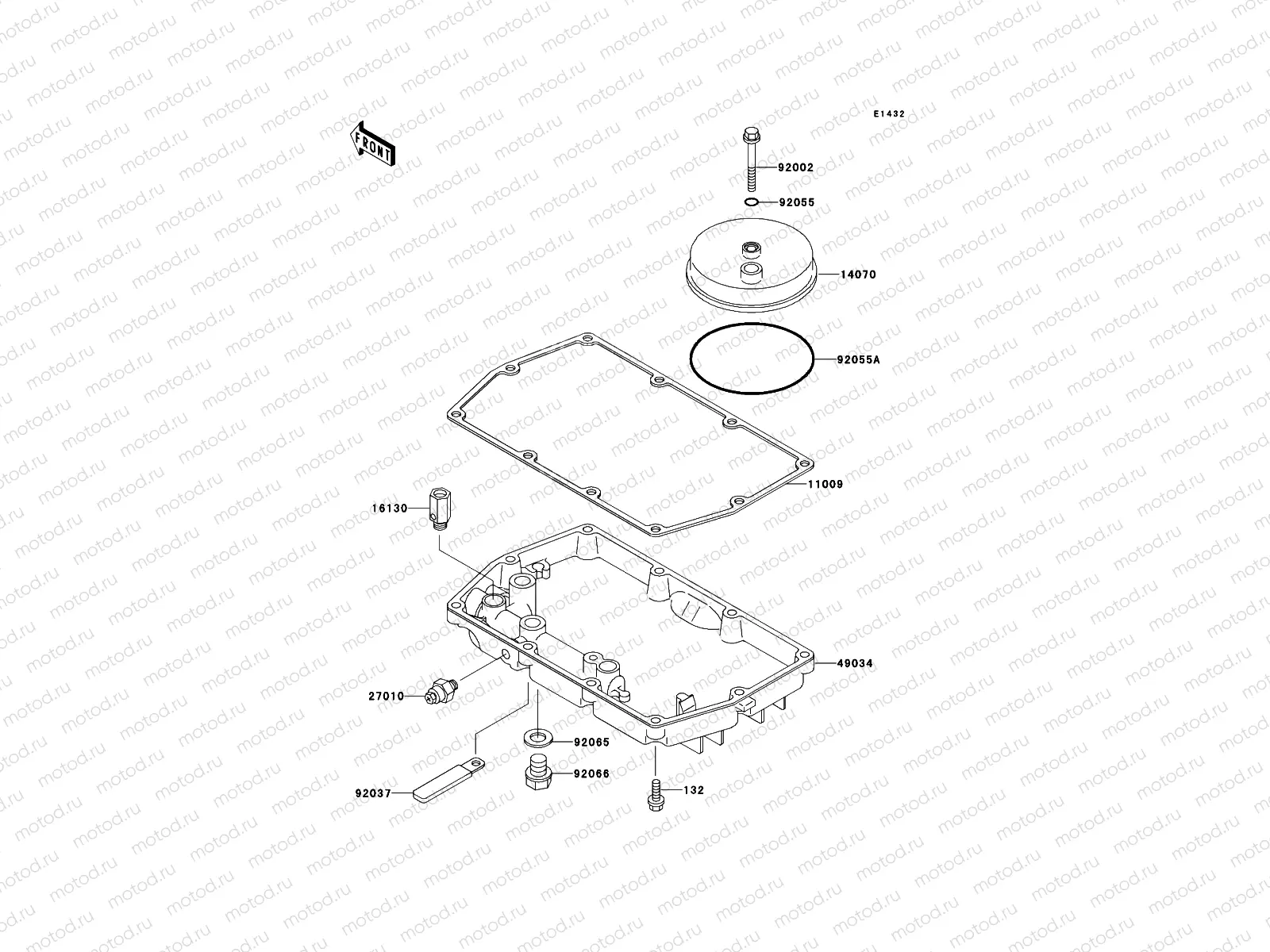 Breather Cover/Oil Pan