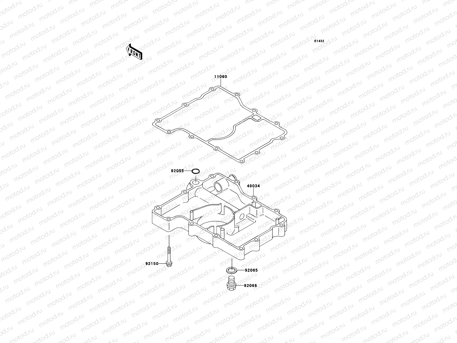 Breather Cover/Oil Pan