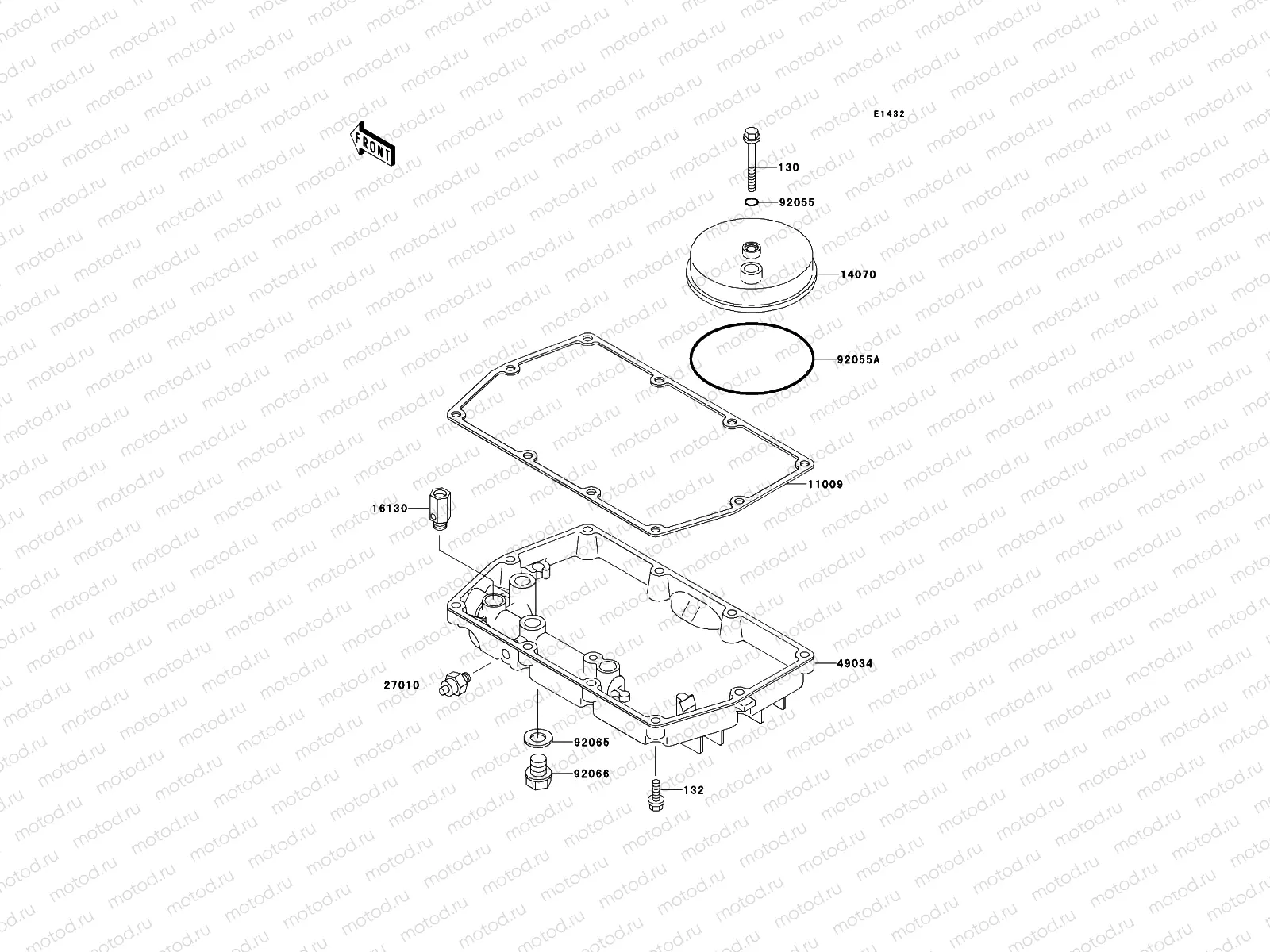 Breather Cover/Oil Pan